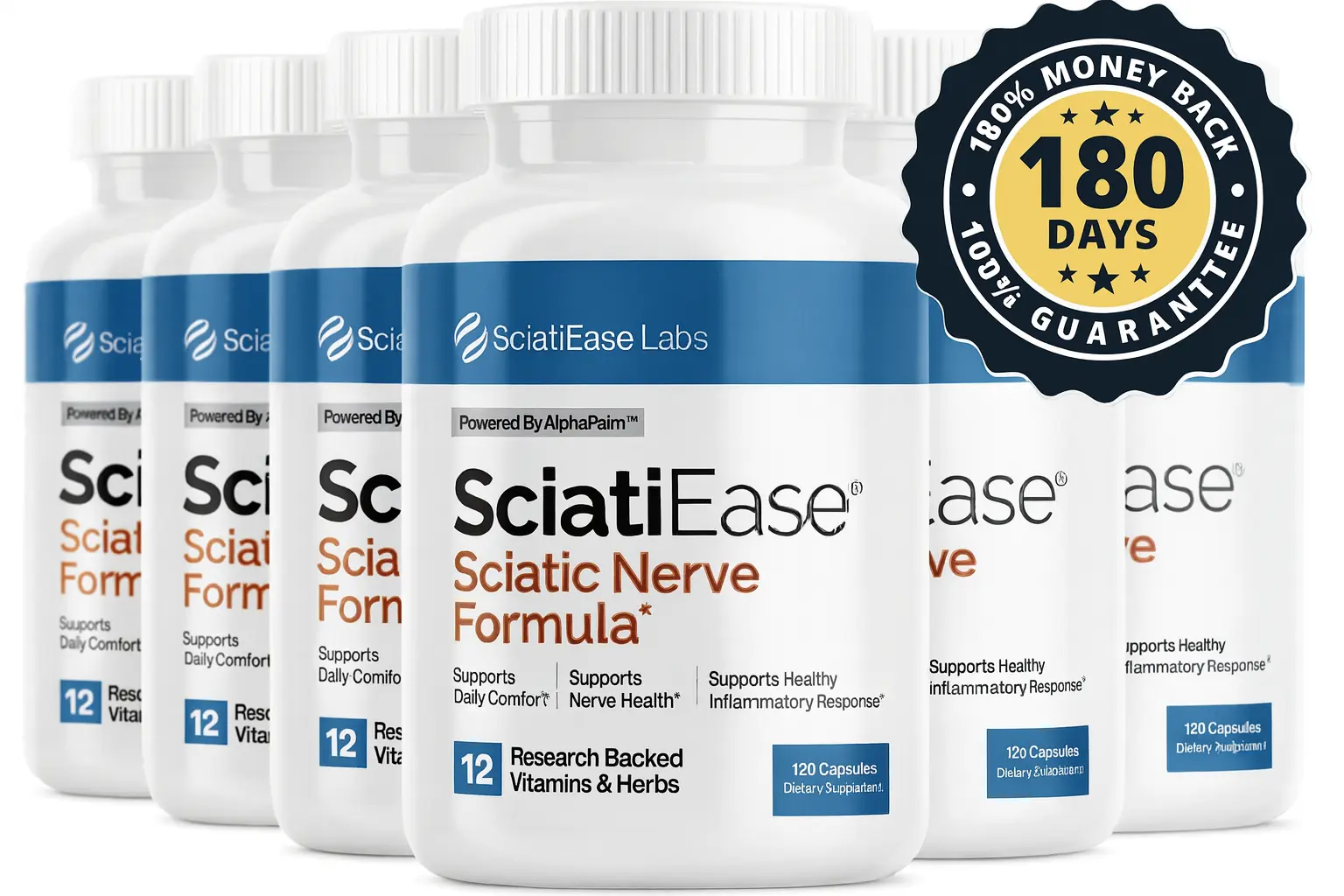 SciatiEase 6 bottles